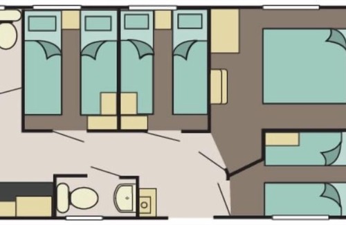 Mablethorpe Apartment | Stunning 4-Bed Caravan in Mablethorpe sleeps 10