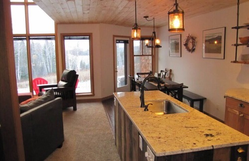 Rangeley Condo | Stunning 4bd/2.5b condo, beach access Rangeley Lake, close to town & Saddleback