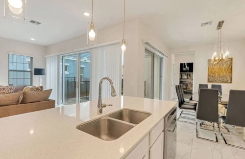 Reunion House | Stunning 5-Bedroom Pool Home in Reunion Resort – Close to Disney, Themed Rooms, Games & Theater Room