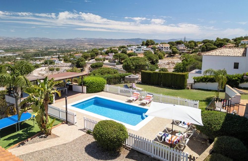Pinos de Alhaurin Villa | Stunning Andalusian villa with heated pool and garden 20 minutes from the beach