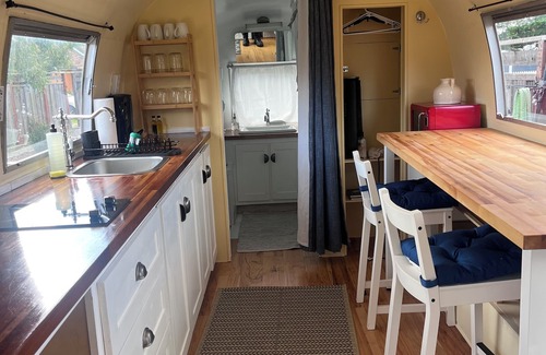 Half Moon Bay House | Stunning and unique AirStream on the Coastal Trail and near Poplar Beach