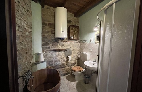 Bonzeto House | Stunning Barn Conversion With Shared Pool, Mountain and River Views