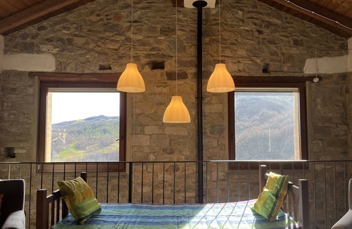 Bonzeto House | Stunning Barn Conversion With Shared Pool, Mountain and River Views