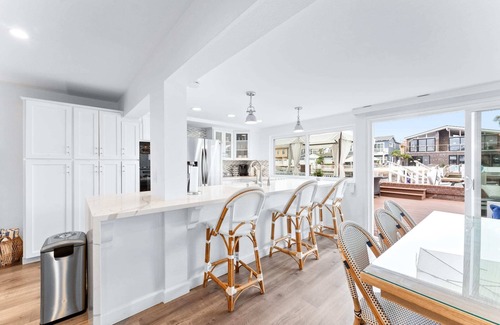 West Newport House | Stunning Bayfront Home w/Epic Dock on Peninsula!