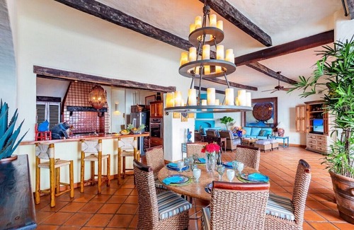 South Shore Hotel Area Villa | Stunning Beachfront Villa Azul Celeste in Puerto Vallarta Mexico