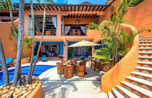 South Shore Hotel Area Villa | Stunning Beachfront Villa Azul Celeste in Puerto Vallarta Mexico
