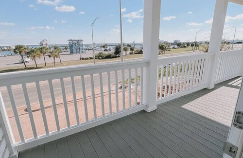 Pass Christian House | Stunning Beachfront Condo with Breathtaking Balcony Views!