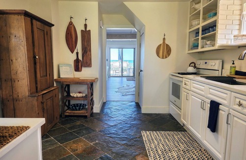 Sea Breeze Cottage | Stunning Beachfront Cottage w/Fire Pit - 1 minute from Sea Breeze Amusement Park