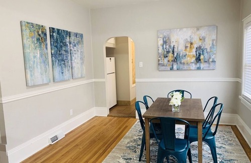 Greeley Apartment | Stunning Bungalow next to UNC - Free Bikes!