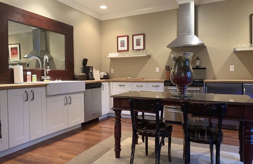 North Chattanooga House | Stunning contemporary North Shore Bungalow with hot tub. Steps to everything.