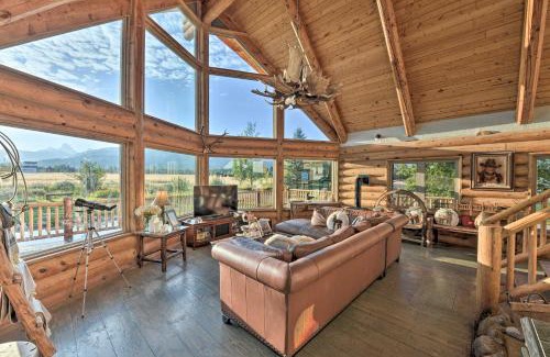 Driggs House | Stunning Driggs Retreat with Private Hot Tub and Pond!