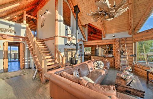 Driggs House | Stunning Driggs Retreat with Private Hot Tub and Pond!