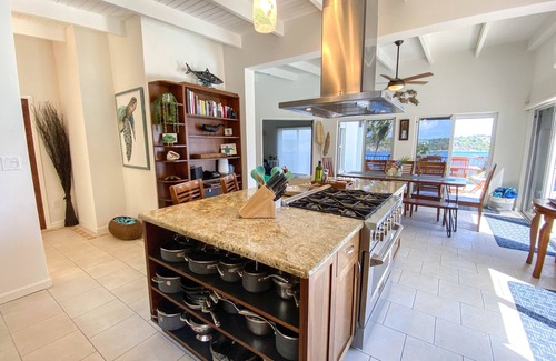 Frydendal Villa | Stunning Estate on almost 2 acres with down island views of St John and the BVI