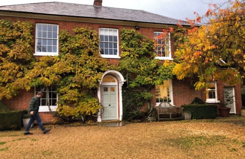 Lychpit House | Stunning Georgian country house with real fires heated pool & tennis courts