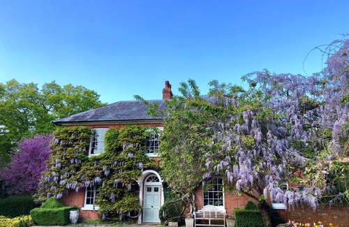Lychpit House | Stunning Georgian country house with real fires heated pool & tennis courts