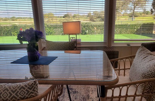 Ladera West House | Stunning Golf Course/Sandia Mts/City Lights Views! Putting green, big patio fun!