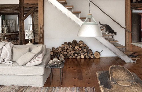 Milford Other | Stunning Historic Farmhouse with Large Addition Overlooking Stream
