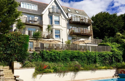 Salcombe House | Stunning Holiday Home with Pool,Terraces & Sea View in Salcombe