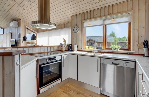 Skovmose House | Stunning home in Sydals with sauna