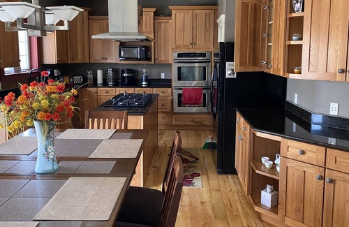 Cresco House | Stunning Home on14acres. Private Lake&beach, 4BR(private baths). Near Mt Pocono