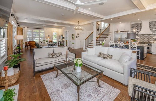 Rehoboth by the Sea Villa | Stunning Home w/Pool! 10BR/9.5BA, Sleeps 22
