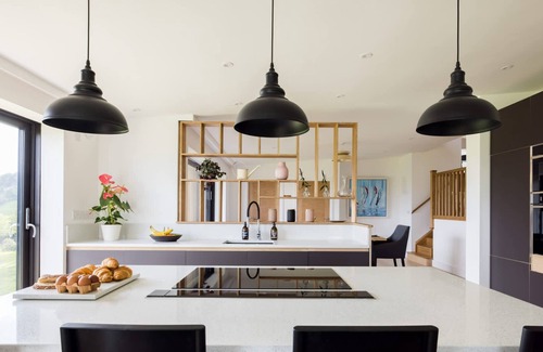 Bath House | Stunning Home with Garden & Panoramic Views