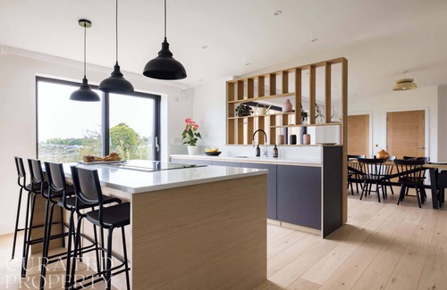Bath House | Stunning Home with Garden & Panoramic Views