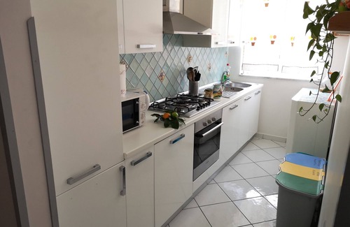 Montepertuso Apartment | Stunning home with private parking included and views of Positano