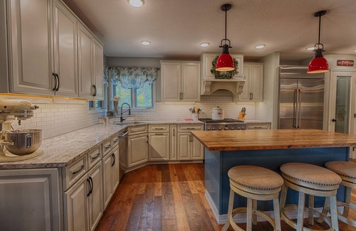 Tower House | Stunning Lakefront Retreat with Hot Tub & Fishing Paradise