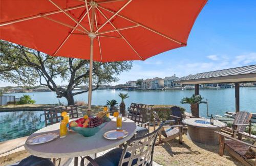 Horseshoe Bay West House | Stunning Lakefront Retreat Pool Boat Lift Spectacular Views
