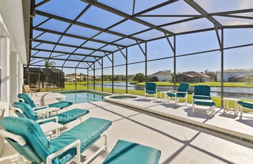Crescent Lakes Villa | Stunning Lakeview Executive Villa - south facing pool & spa