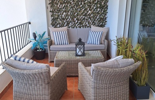 Torrequebrada Apartment | Stunning Luxury Apartment with Sea, Golf & Mountain Views! A hidden gem!