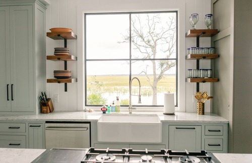 Saint Simons Island House | Stunning Marsh View Pool Retreat on St. Simons Island