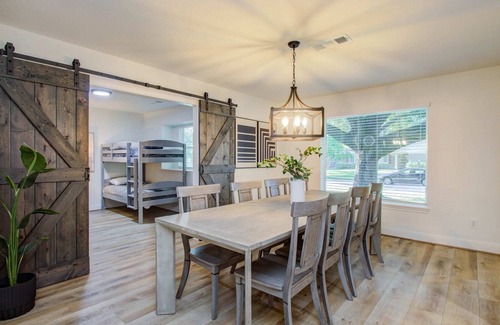 Westbury House | Stunning Modern Dream Home w Pool, Grill, Foosball