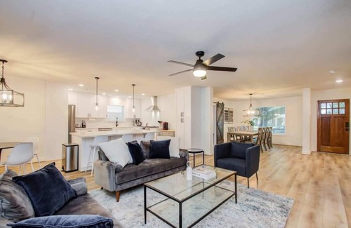 Westbury House | Stunning Modern Dream Home w Pool, Grill, Foosball