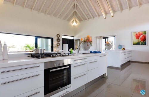 Noord Villa | Stunning Modern Villa - 2 min drive to Palm Beach -private pool - amazing view!