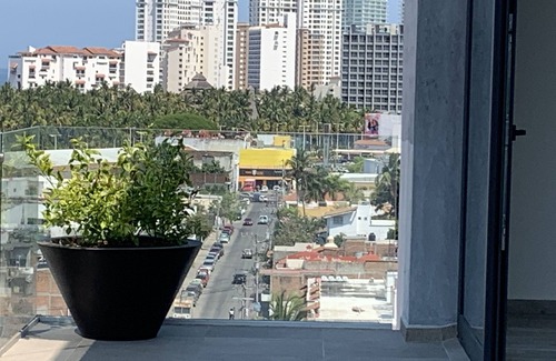 Diaz Ordaz Condo | Stunning new Modern pet friendly 1 bedroom 1 bathroom unit in Vallarta