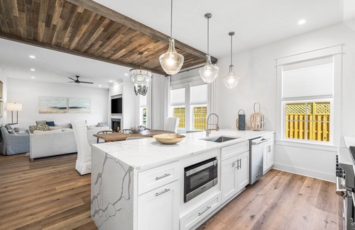 Four Mile Village House | Stunning New Tops'l Community! 500 ' Private Beach Access and Community Pool!