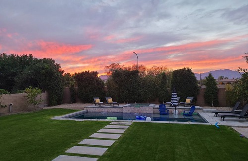 Bermuda Dunes House | Stunning Oasis w/Resort Style Pool, Patio & Game Room