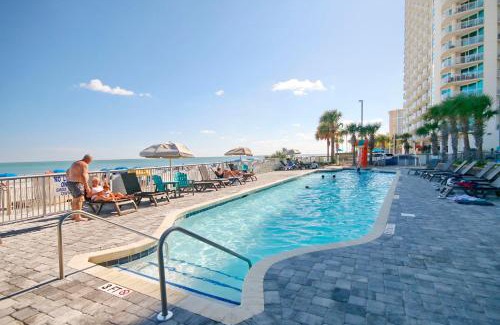 Downtown Myrtle Beach Apartment | Stunning Ocean Front 2BD on the Second Floor, in Heart of MB