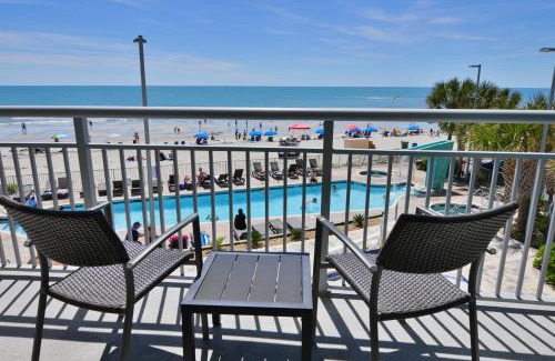 Downtown Myrtle Beach Apartment | Stunning Ocean Front 2BD on the Second Floor, in Heart of MB