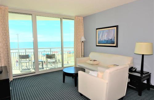 Downtown Myrtle Beach Apartment | Stunning Ocean Front 2BD on the Second Floor, in Heart of MB