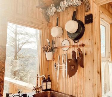 Canton House | Stunning Pet-Friendly Treehouse for Relaxing Glamping Retreats in North Carolina