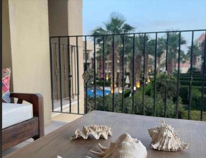 Safaga Apartment | Stunning Pool View 1bed Private Beach Access, Veranda Sahl Hasheesh