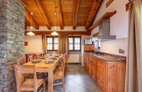 Sampeyre House | Stunning private villa for 9 guests with TV, patio and parking