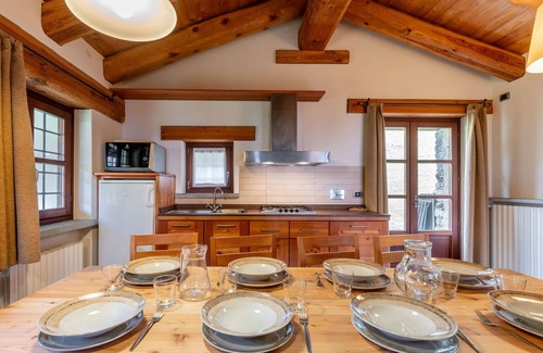 Sampeyre House | Stunning private villa for 9 guests with TV, patio and parking