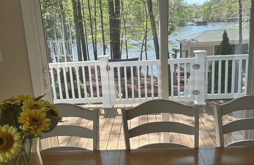 Macon House | Stunning property with 2 docks, kayaks, SUP, firepit, hammock & huge water mat