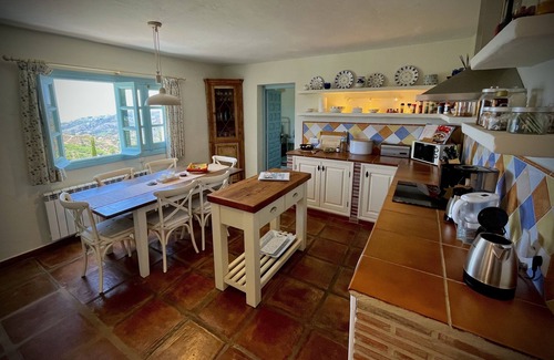 Frigiliana Villa | Stunning Rural Apartment With Private Pool, full AC and Panoramic Sea View