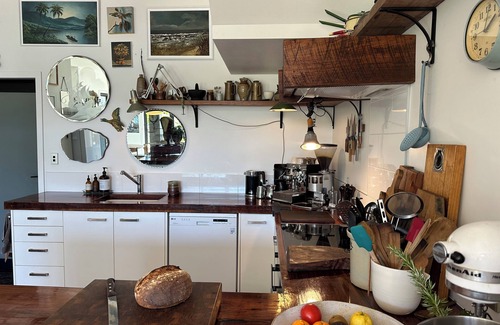 Whatamango Bay House | Stunning sea views from every room, an art filled retreat & drive on access
