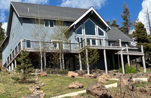 Angel Fire Ski Chalet | Stunning Ski Chalet in Angel Fire w/Outstanding Views - Pet Friendly - Hot Tub